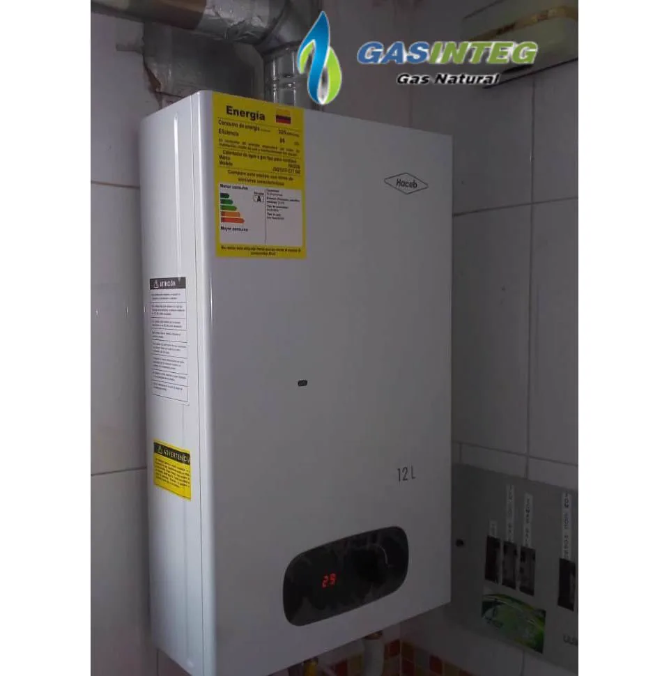 Técnicos expertos en reparación de calentadores a gas natural en Bogotá